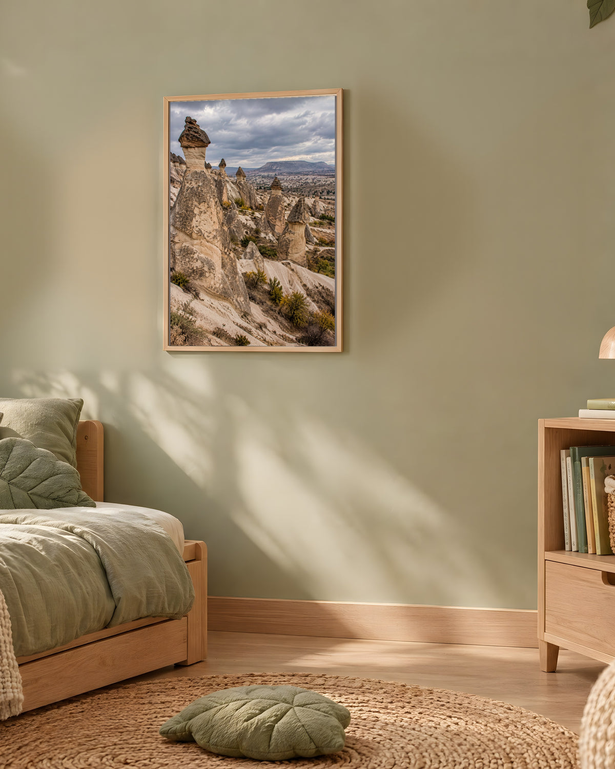 Poster Cappadoce Turquie Sans Cadre - Affiche Nature - Papier Mat - Décoration Murale