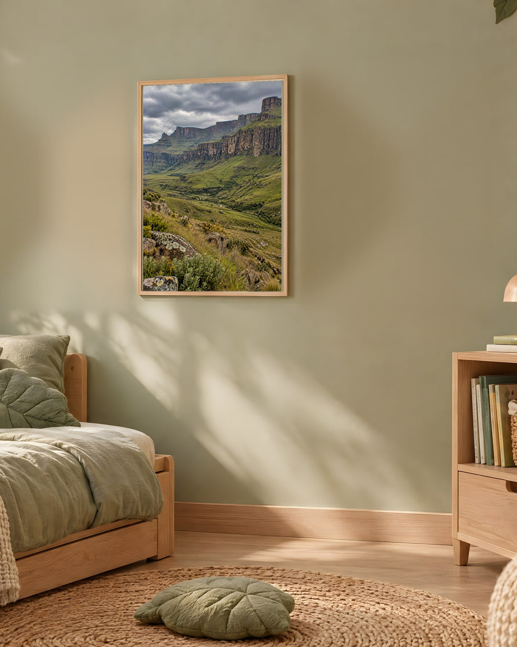 Poster Drakensberg Afrique du Sud Sans Cadre - Affiche Nature - Papier Mat - Décoration Murale