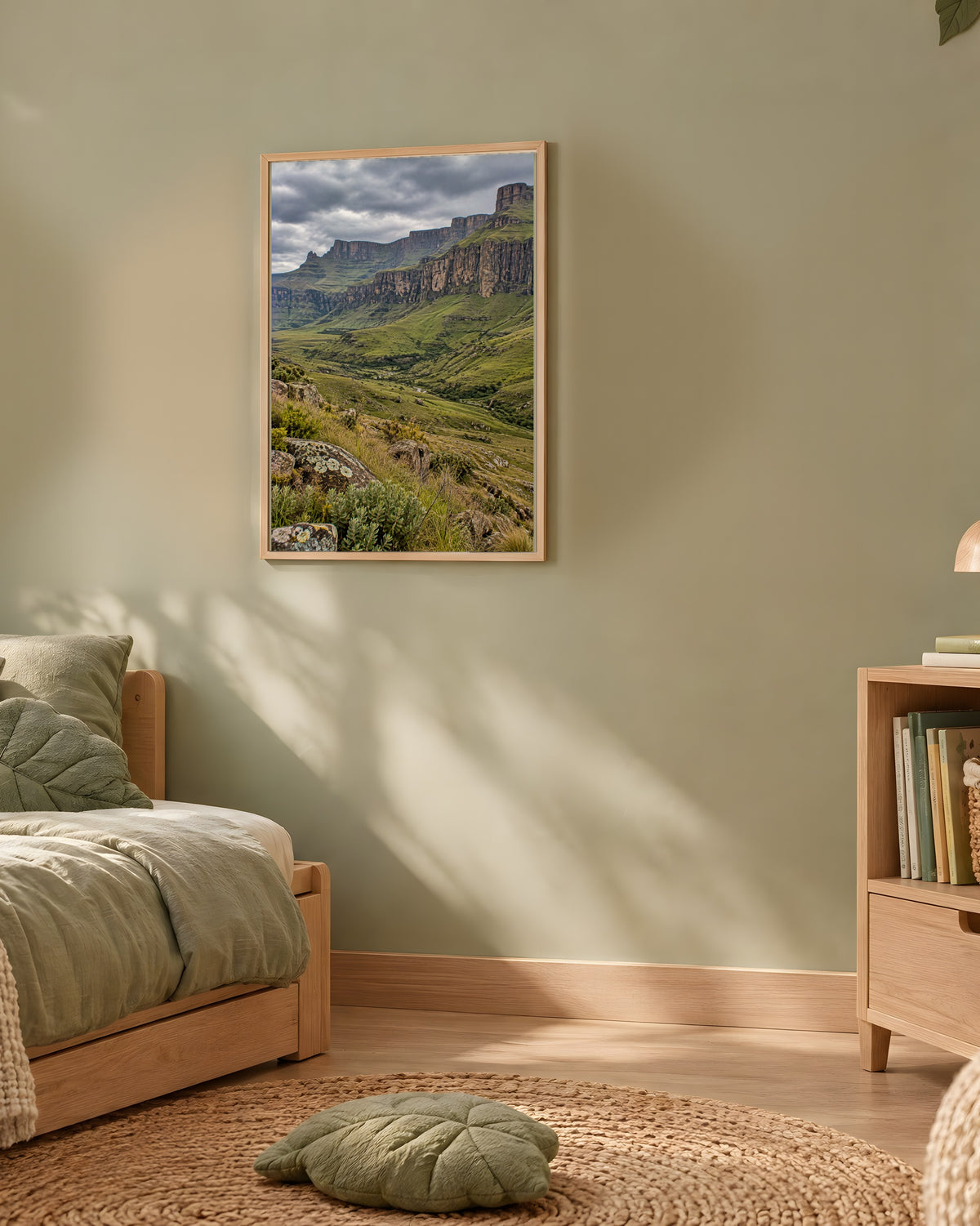 Poster Drakensberg Afrique du Sud Sans Cadre - Affiche Nature - Papier Mat - Décoration Murale